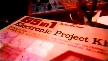 1970 Radio Shack TV Commercial - 65 in 1 Electronic Project Kit (with Rod Serling)
