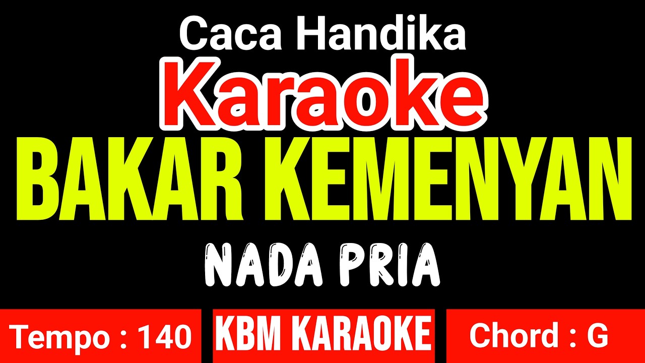 BAKAR KEMENYAN KARAOKE - CACA HANDIKA