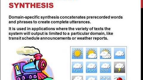 Computational Linguistics: Speech Synthesis