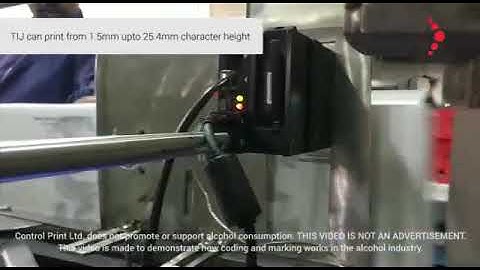 Coding on Breweries and Distilleries Shipper Carton