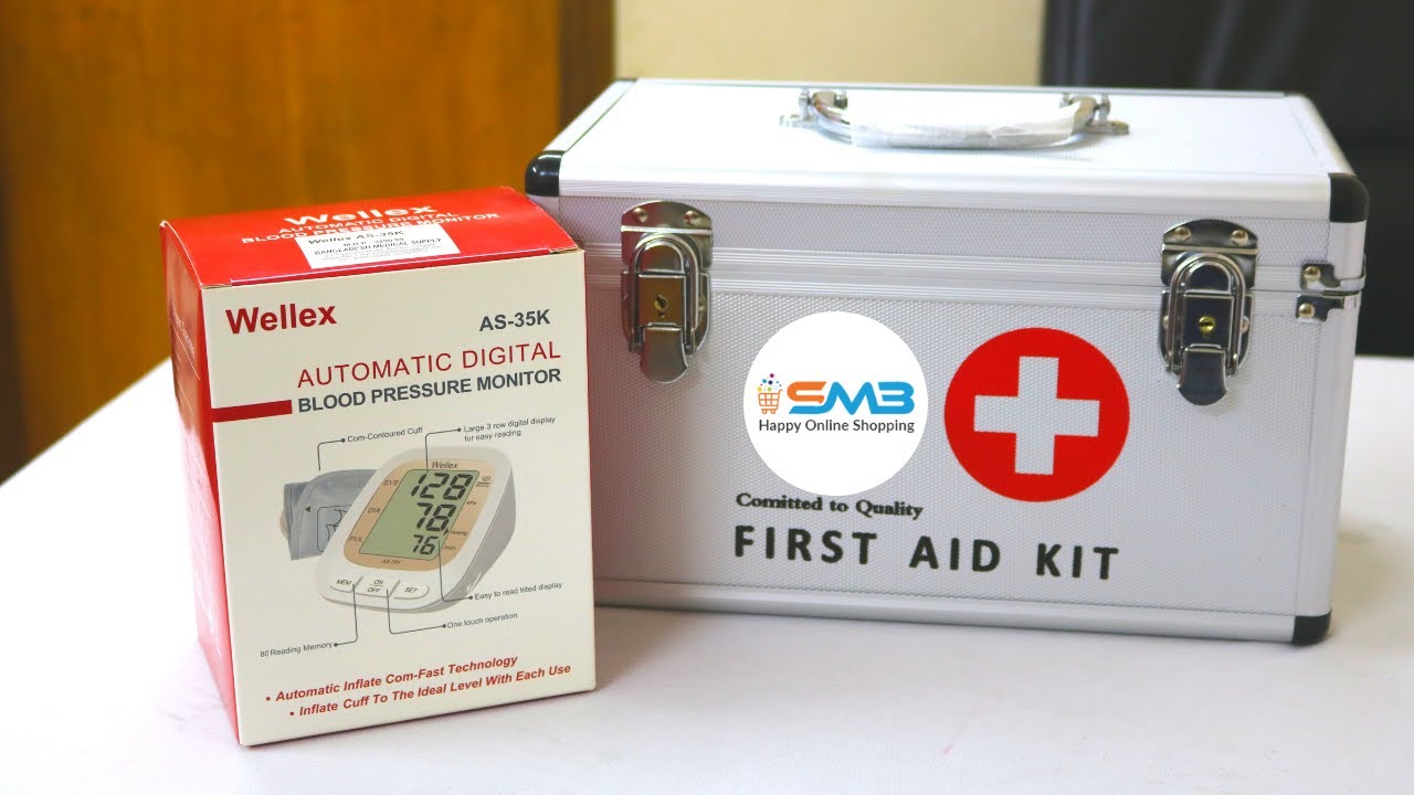 Double Lock First Aid kit Box ।। ৫০+ টি ফার্স্টএইড আইটেম সহ ফার্স্টএইড