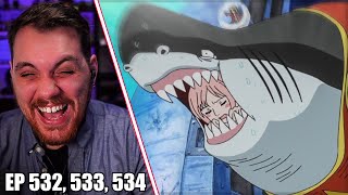 Luffy's Master Plan! || One Piece Episode 532, 533 & 534 REACTION + REVIEW