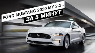 "Обзор от дилетанта" - 2020 Ford Mustang за 5 минут | Калифорния