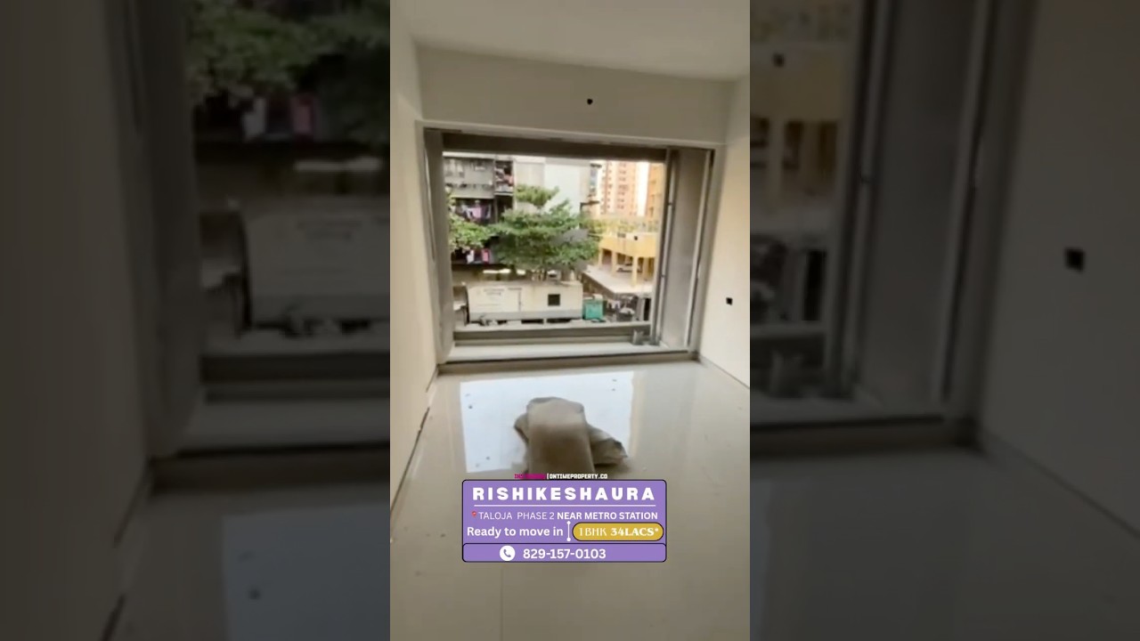 1 bhk flat in taloja phase 2🤯✅ | 📞8291570103 | 