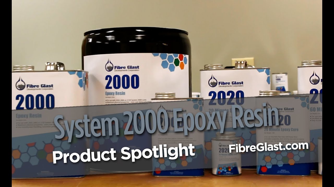 Fibre Glast System 3000 High Temp Epoxy Kit - Gallon Kit