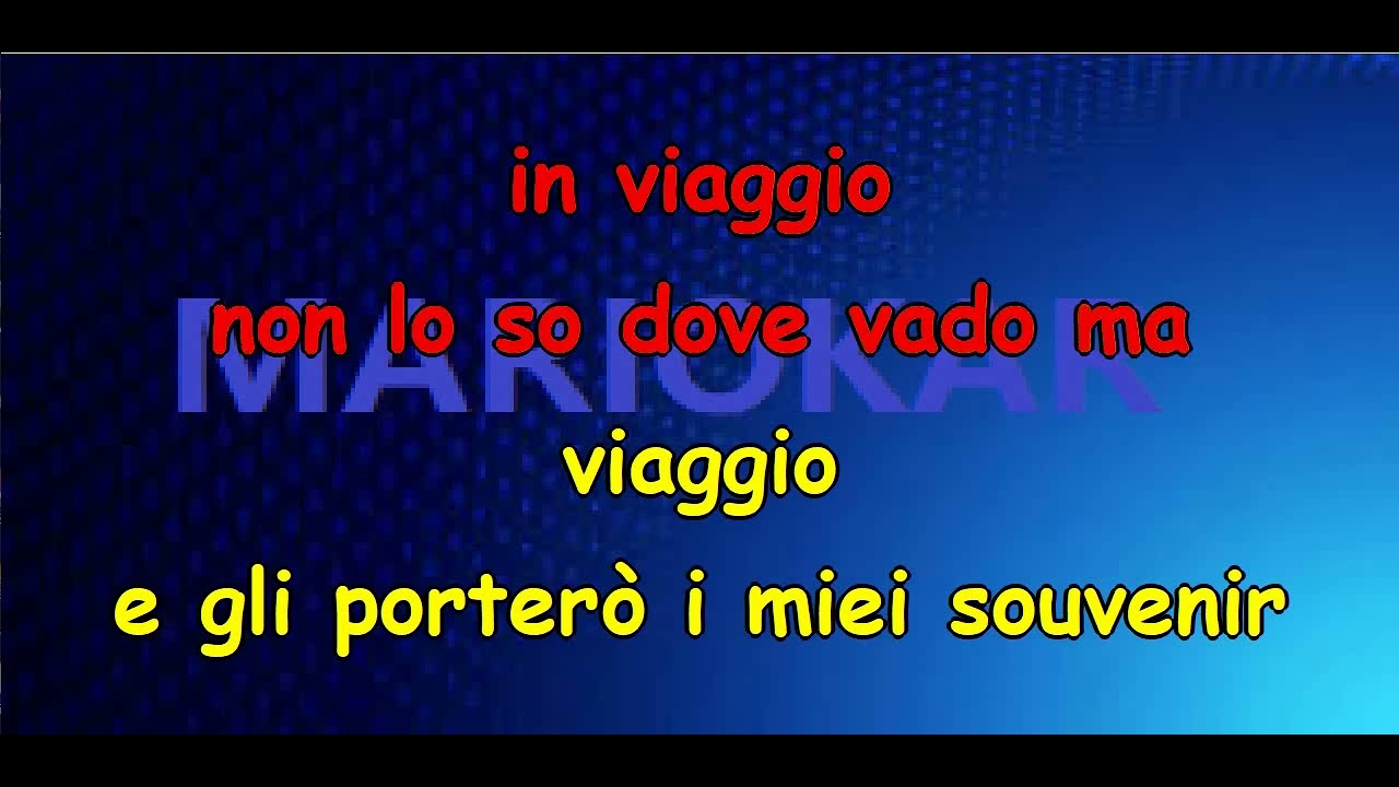 Ligabue Tu Che Conosci Il Cielo karaoke - YouTube