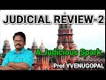 Dr yvenugopal  law series  judicial review  a judicious spark  inspiration academic