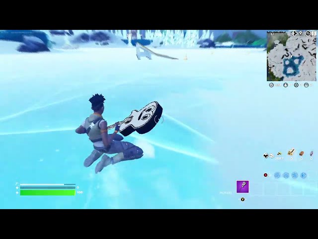 How to Travel Distance while Sliding - Fortnite Quest