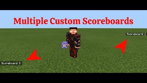 Multiple Custom Scoreboards  |  Minecraft Bedrock 1.16.201