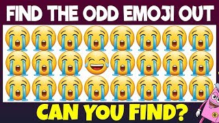 Find The Odd Emojis Out Level1,2,3|Emoji Puzzle Quiz|Emoji Game|Riddle Spot&amp;Find Plus