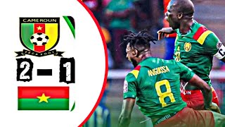debrifing de la première journée de la CAN Cameroun Vs Burkina Faso