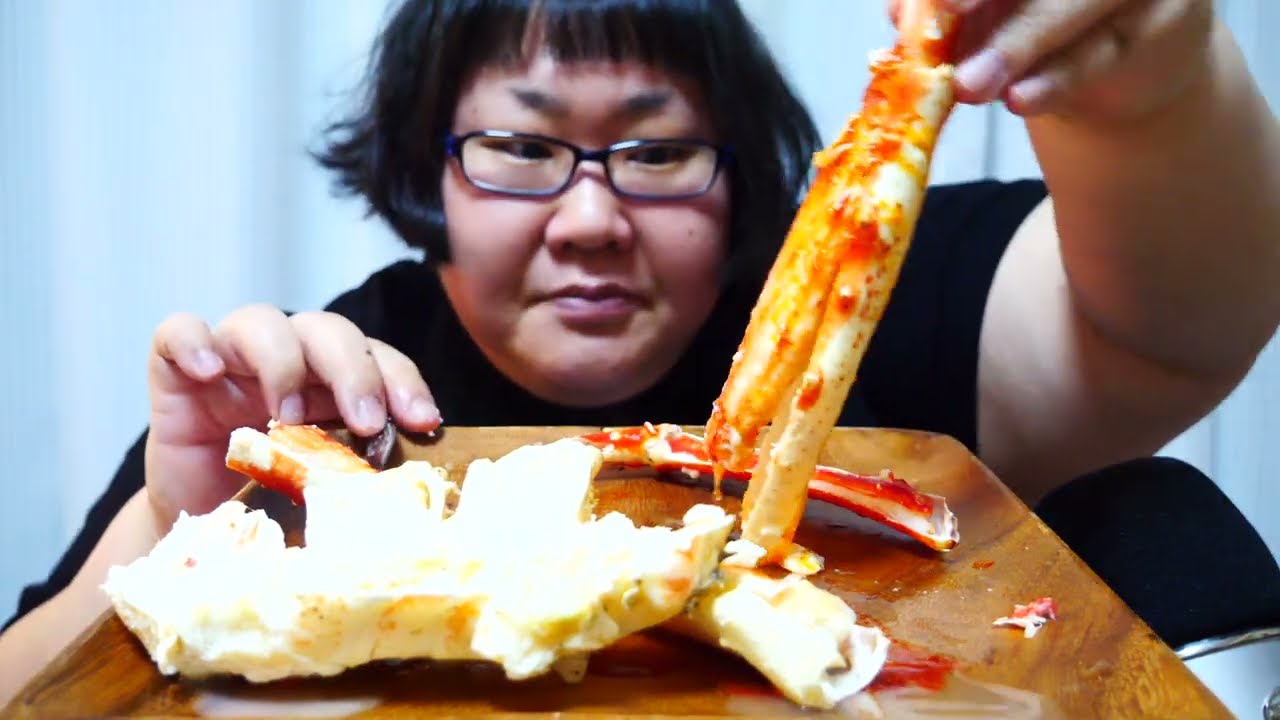 ASMR 咀嚼音　かに　Crab