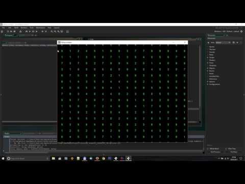 Effekt in GMS2 - Falling numbers