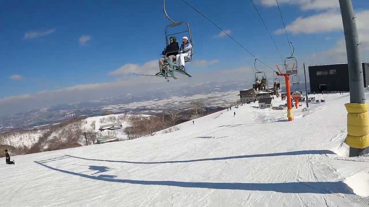 Niseko chill skiing - taking in the view