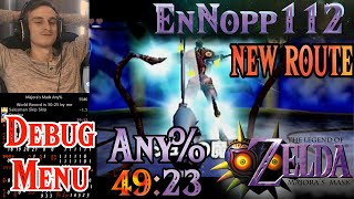 [World Record]Any% Speedrun (49:23) NEW Debug Menu Route - The Legend of Zelda: Majora's Mask