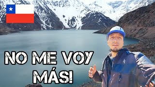 CARAJ00!!! Que lugar ÉPICO conocí en CHILE, El Embalse De Yeso. Viajes en moto, Mariano Palleres