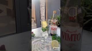 Vimto With 7Up And Mint Ice D Water