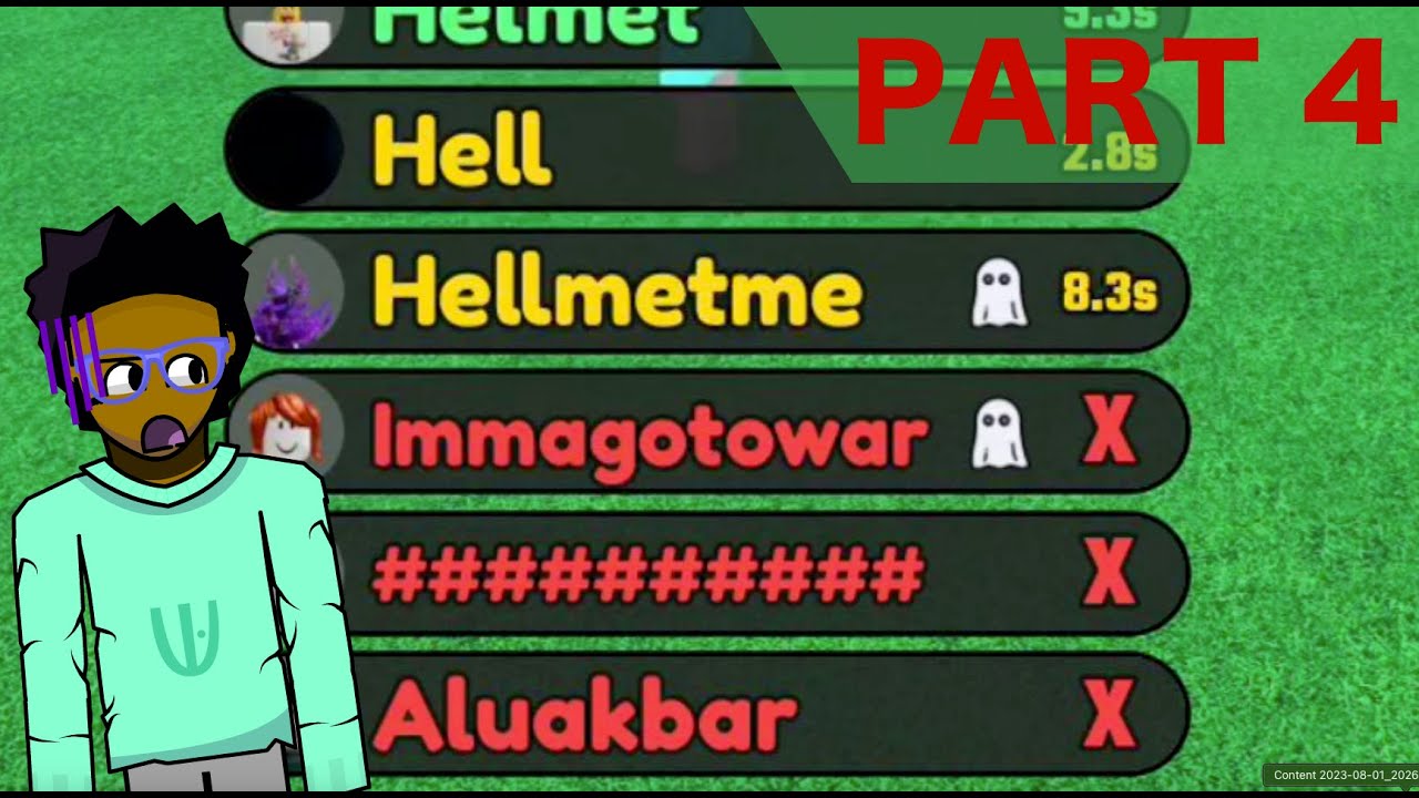 Roblox Kids CANNOT Spell... (part 4)