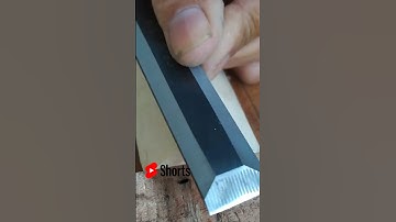 sharpness || black chisel #shorts #wood #oddly_satisfying