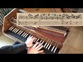 Capture de la vidéo C. P. E. Bach - Solfeggio In C Minor H. 220, Wq. 117/2 (1766) With Scrolling Score