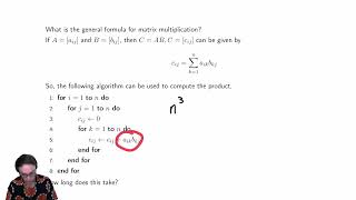 Divide and Conquer 9 - Basic Matrix Multiplication Algorithm