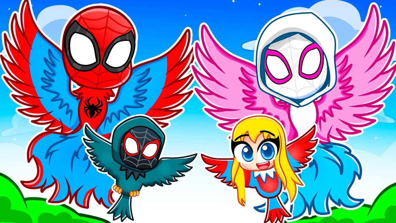 Having a BIRD FAMILY in Roblox!