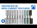 Explore the New #Archicad 25 Casework Objects!