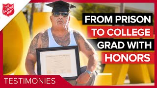 Heroin Addict Who Spent Half His Adult Life In Prison Graduates College with Honors - Joseph Valadez