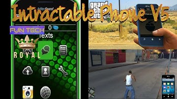 Intractable Phone V5 GTA San Andreas|| Fun Tech Royal|| Modding Stuff|| Android ||Phone Mod
