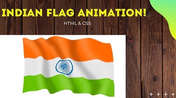 INDIAN FLAG ANIMATION || HTML & CSS 🇮🇳