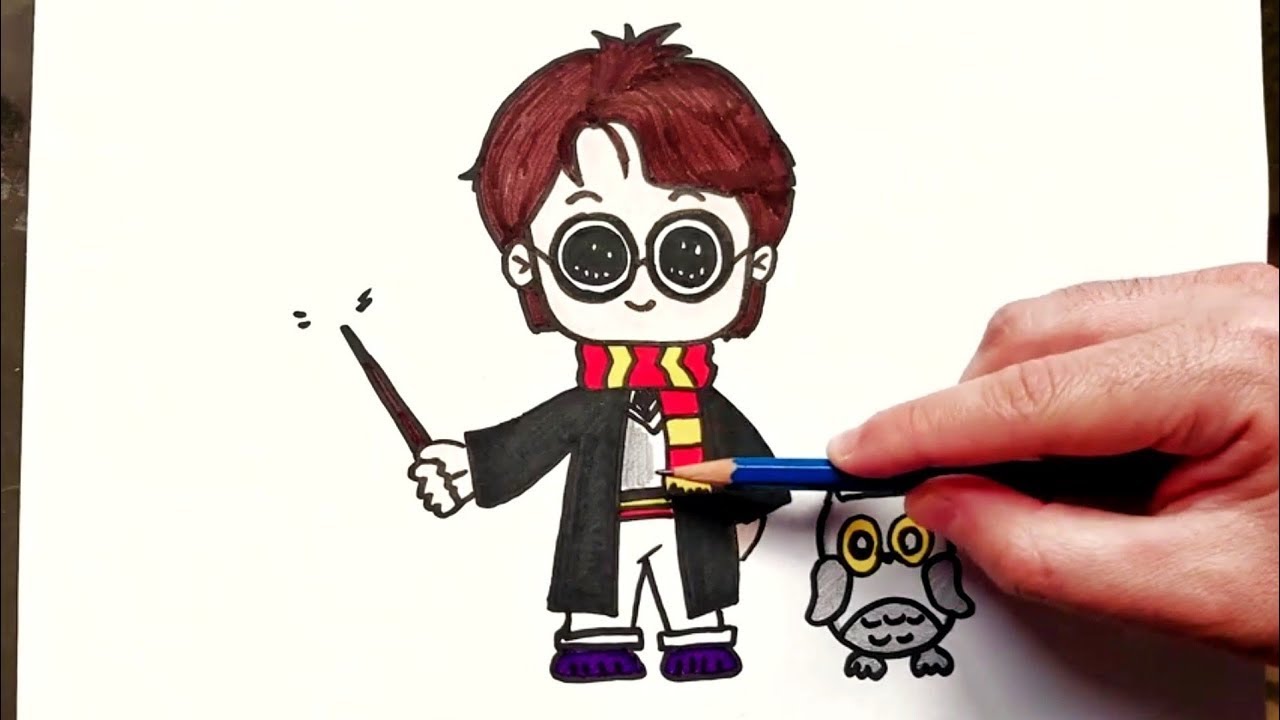 COMMENT DESSINER HARRY POTTER FACILEMENT 