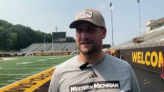 WMU Football Media Availability | Greer Martini | 8.10.26