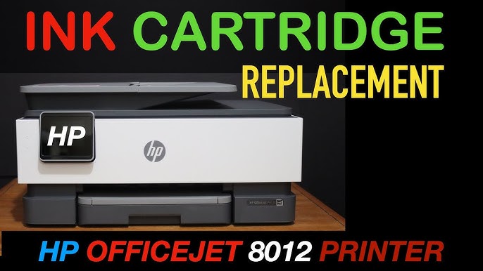 HP OfficeJet 8012 Printhead Cleaning
