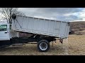 March 6, 2024 Auction Lot 1 1998 GMC C6500 grain truck