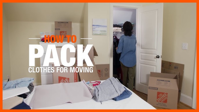 How to move clothes on hangers: to simplify your house move