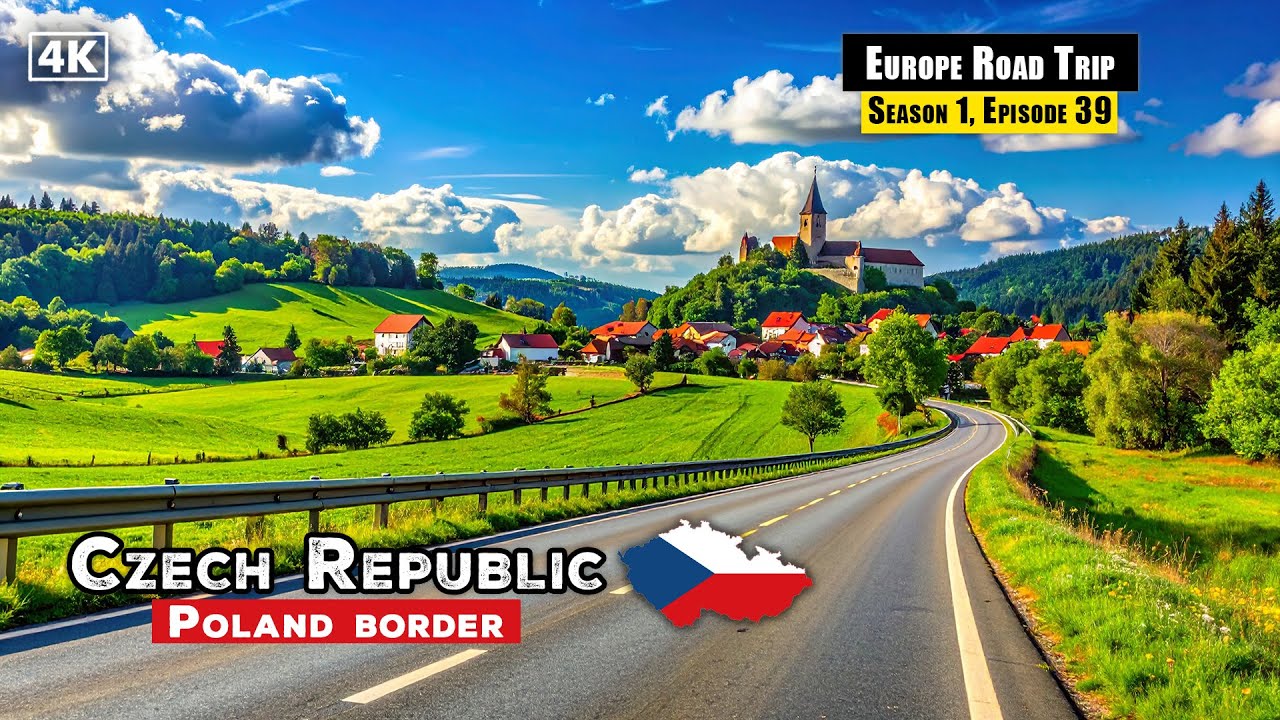 Long Drive in Czech Republic – Castles, Villages & Scenic Roads - Europe Road Trip, S1 Ep39