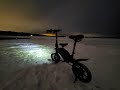 Электровелосипед Kugo v1 - катаемся зимой
