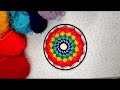 Making a 7 Chakra Dreamcatcher LIVE | Mandala Macrame for Energy & Balance