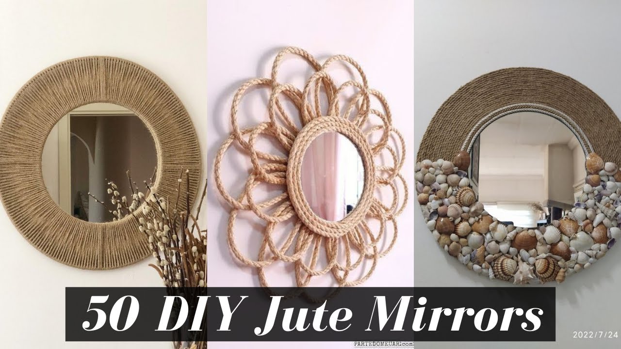 Jute Rope Mirror: A Unique Wall Décor Idea 