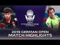 Yan An vs Hugo Calderano | 2019 ITTF German Open Highlights (R16)