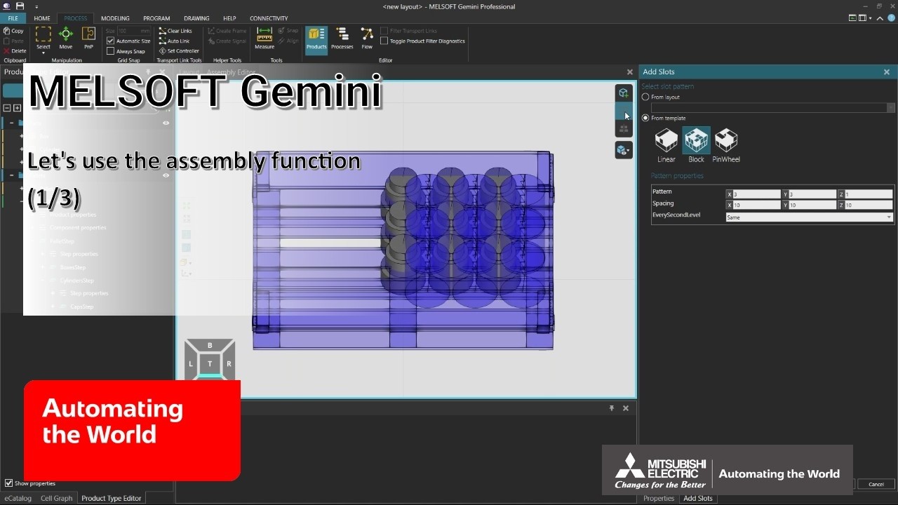 Let's use the assembly function (1/3) - YouTube
