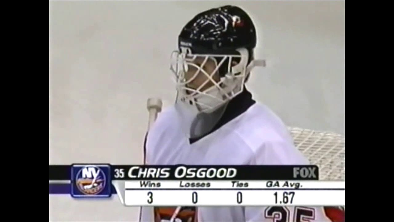 01/02 RS: Det @ NYI Highlights - 10/13/01 (First Game vs Osgood)
