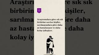 Birbirine Sarılan Kişiler, Sarılmayanlara Göre Daha Az Hastalanıyor Ve Daha Kolay Iyileşiyor.