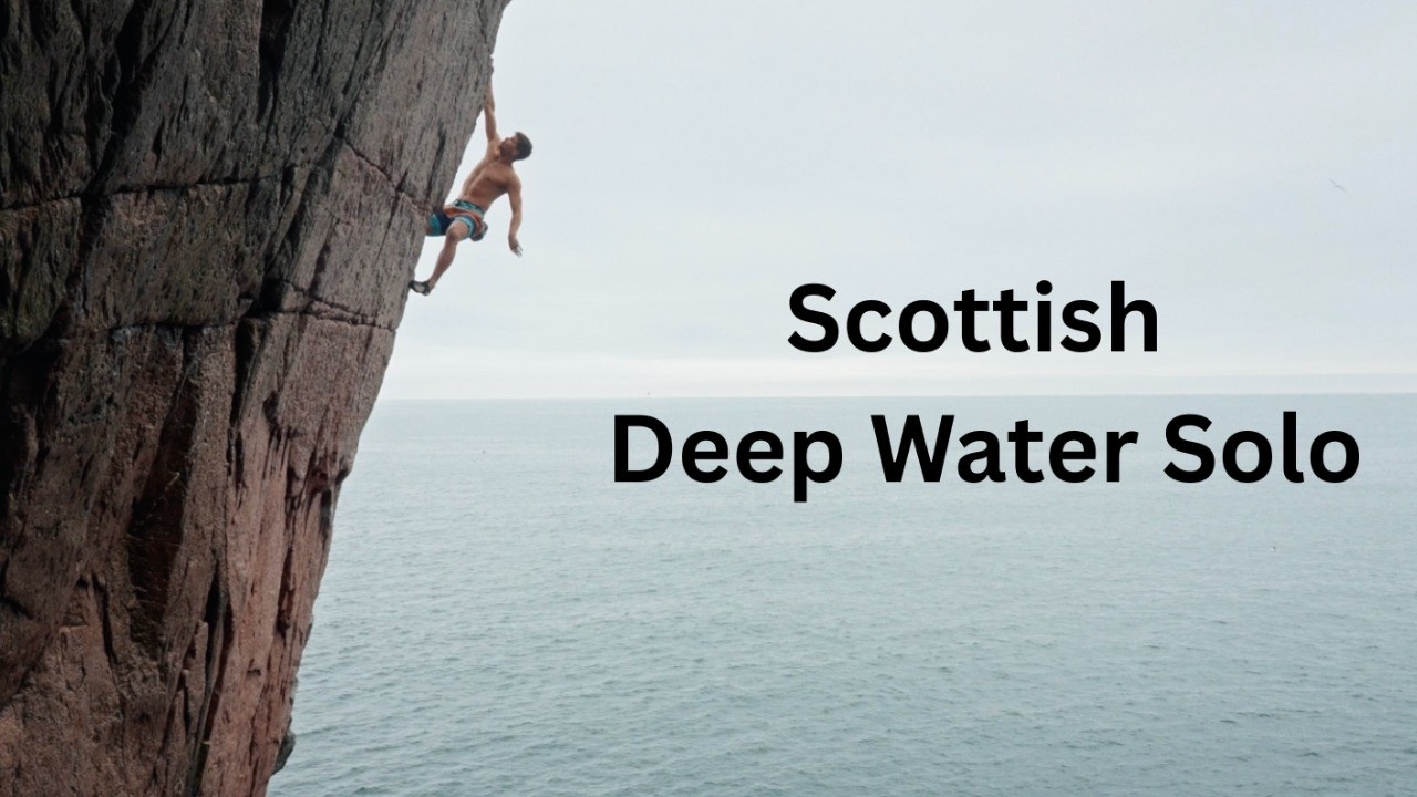 Deep Water Soloing in Aberdeen, Scotland 2023