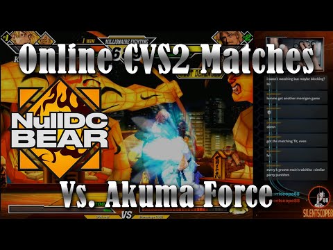 More Online CVS2【カプエス2】BEAR Matches Versus AkumaForce (May 18, 2021)