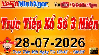 Xổ Số Minh Ngọc, Trực Tiếp Xổ Số Ngày 28/07/2026: KQXS Miền Nam XSMN, Miền Trung XSMT, Miền Bắc XSMB