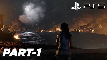 SHADOW OF THE TOMB RAIDER Walkthrough Gameplay Part 1 - INTRO | #PS5