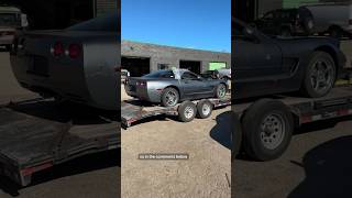 How much do you think we sold this demolished 2004 C5 Corvette with a CLEAN TITLE for  #corvette