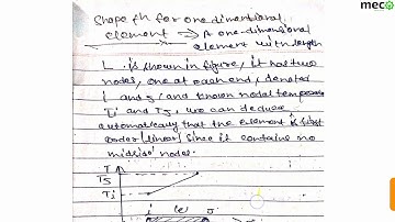 Basics of Finite Element Analysis | Shape Functions ( Part1)