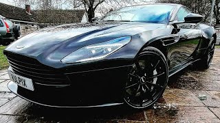 Aston Martin DB11 First Wash After Being Detailed & Ceramic Coated By Us.